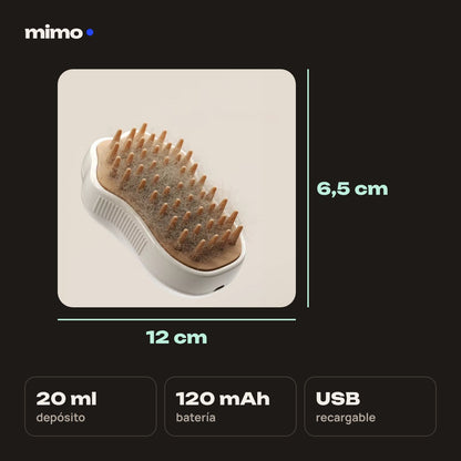 Medidas del cepillo Mimo: 12 x 6,5 cm